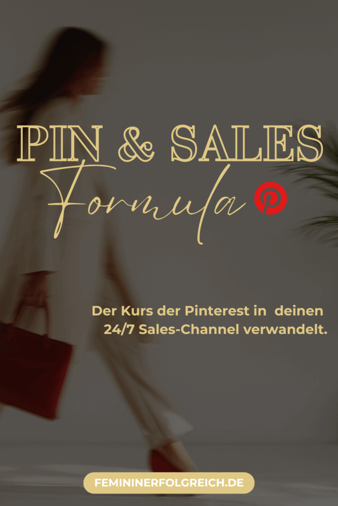 pin & sales formula