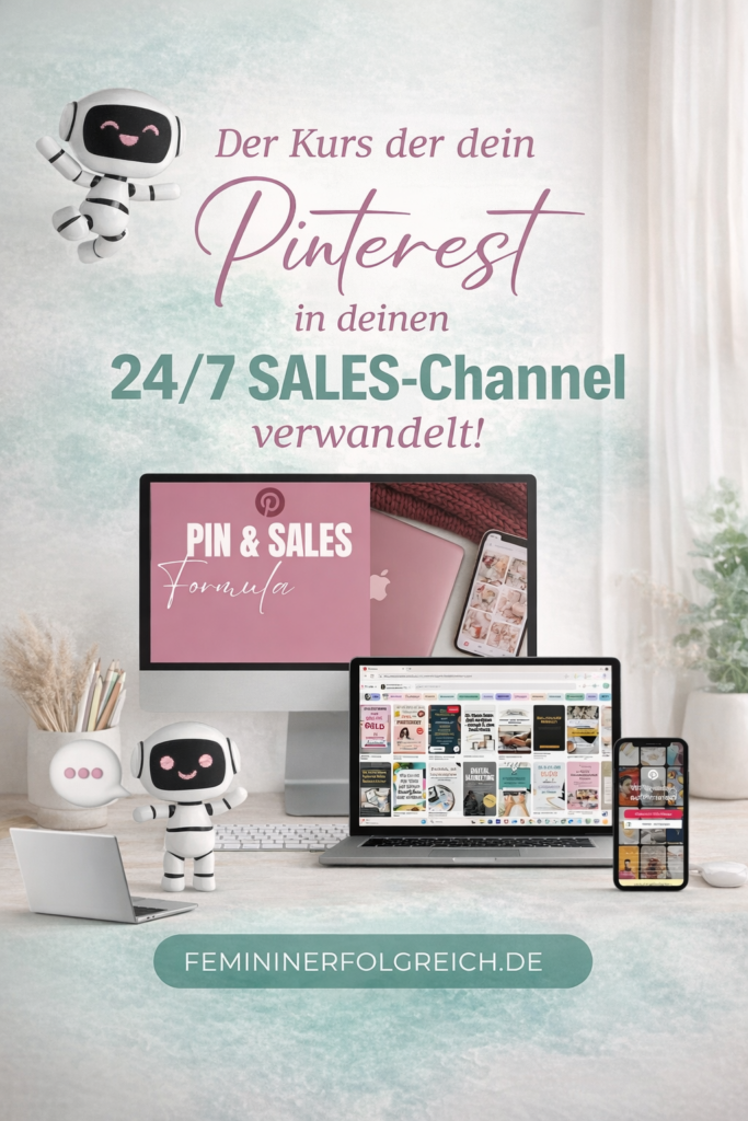 Pinterest Geld verdienen - pin & sales formula