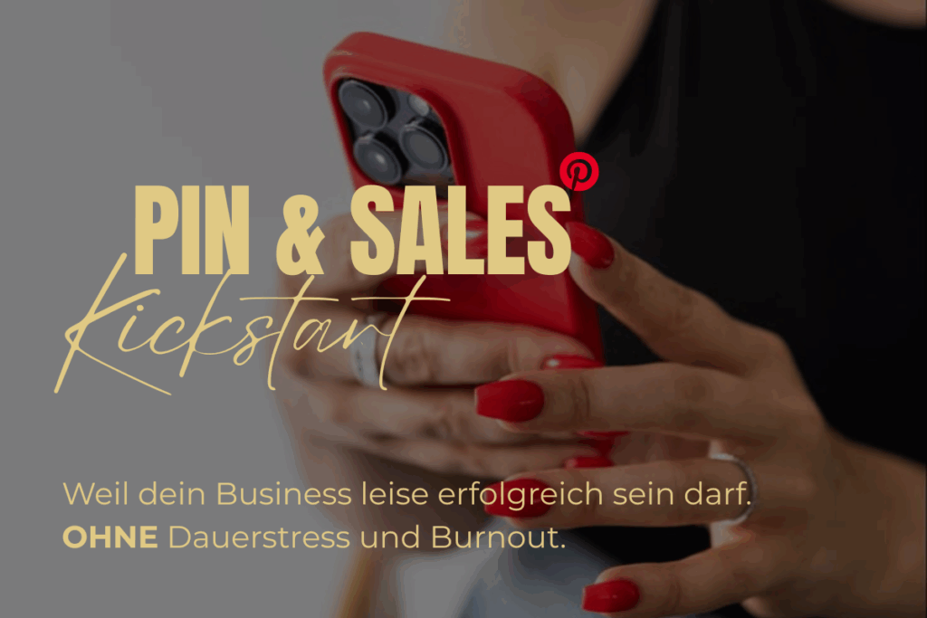 pin & sales Kickstart - Pinterest Marketing