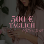 500 Euro täglich mit Pinterest