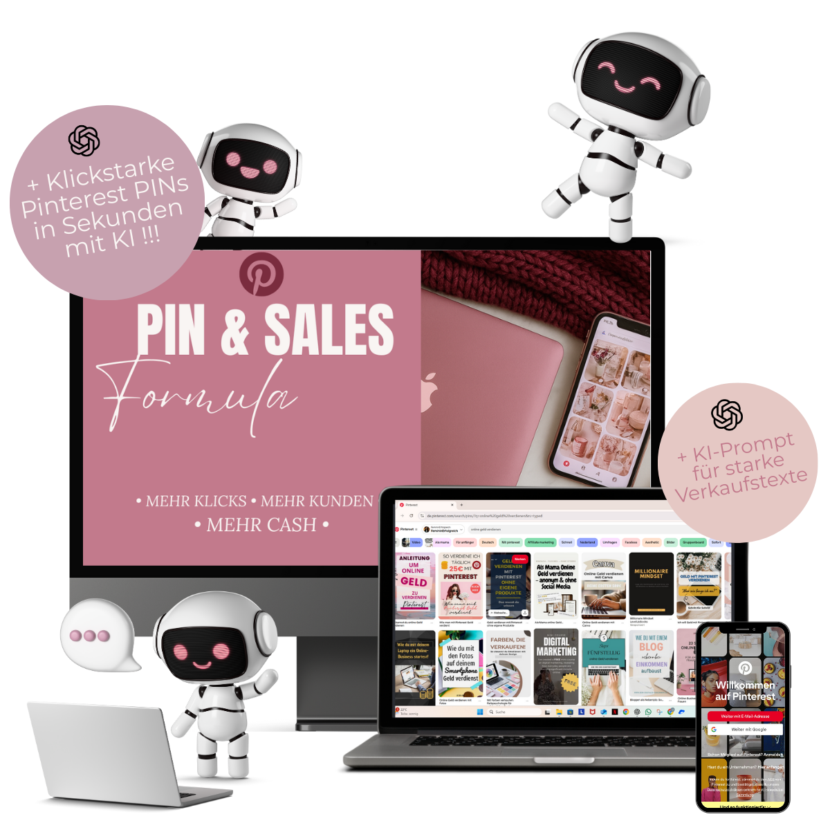 Pin & Sales Formula Online Kurs Pinterest