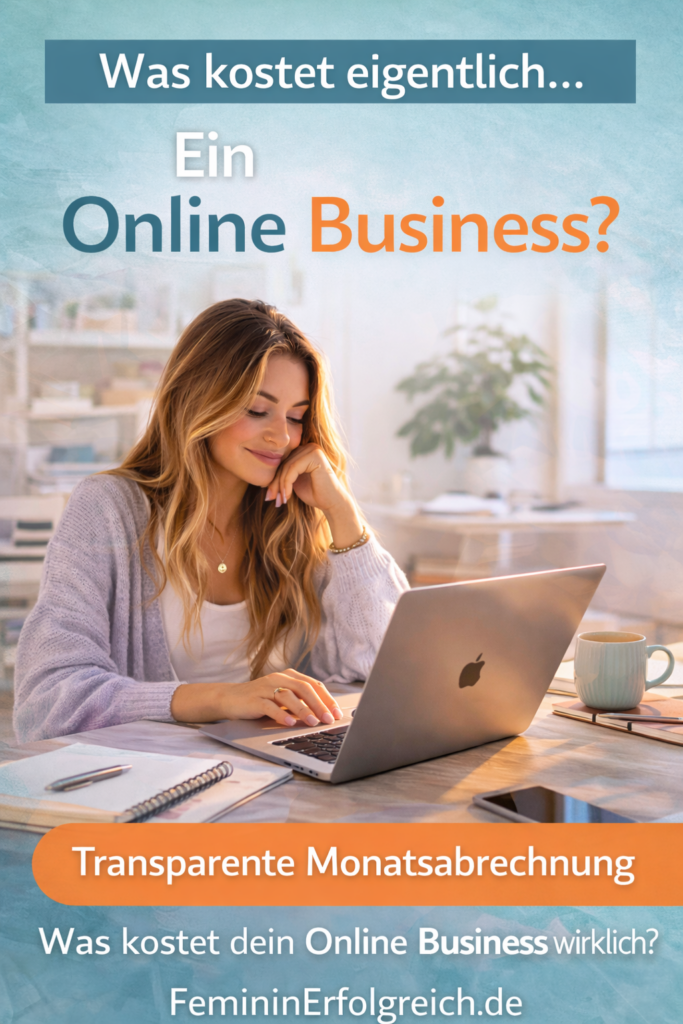 Online Business Kosten Die ehrliche Monatsrechnung