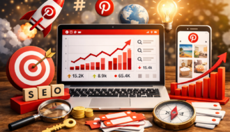 Pinterest SEO 2026 zeigt dir, wie du die richtigen Keywords für Pinterest und Google findest, mehr Klicks auf deinen Blog holst und deine Inhalte gezielt sichtbarer machst.