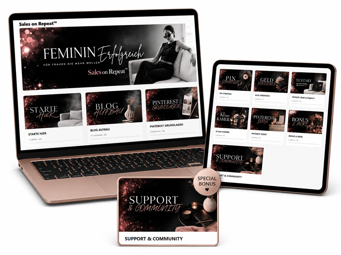 Sales on Repeat Programm Übersicht