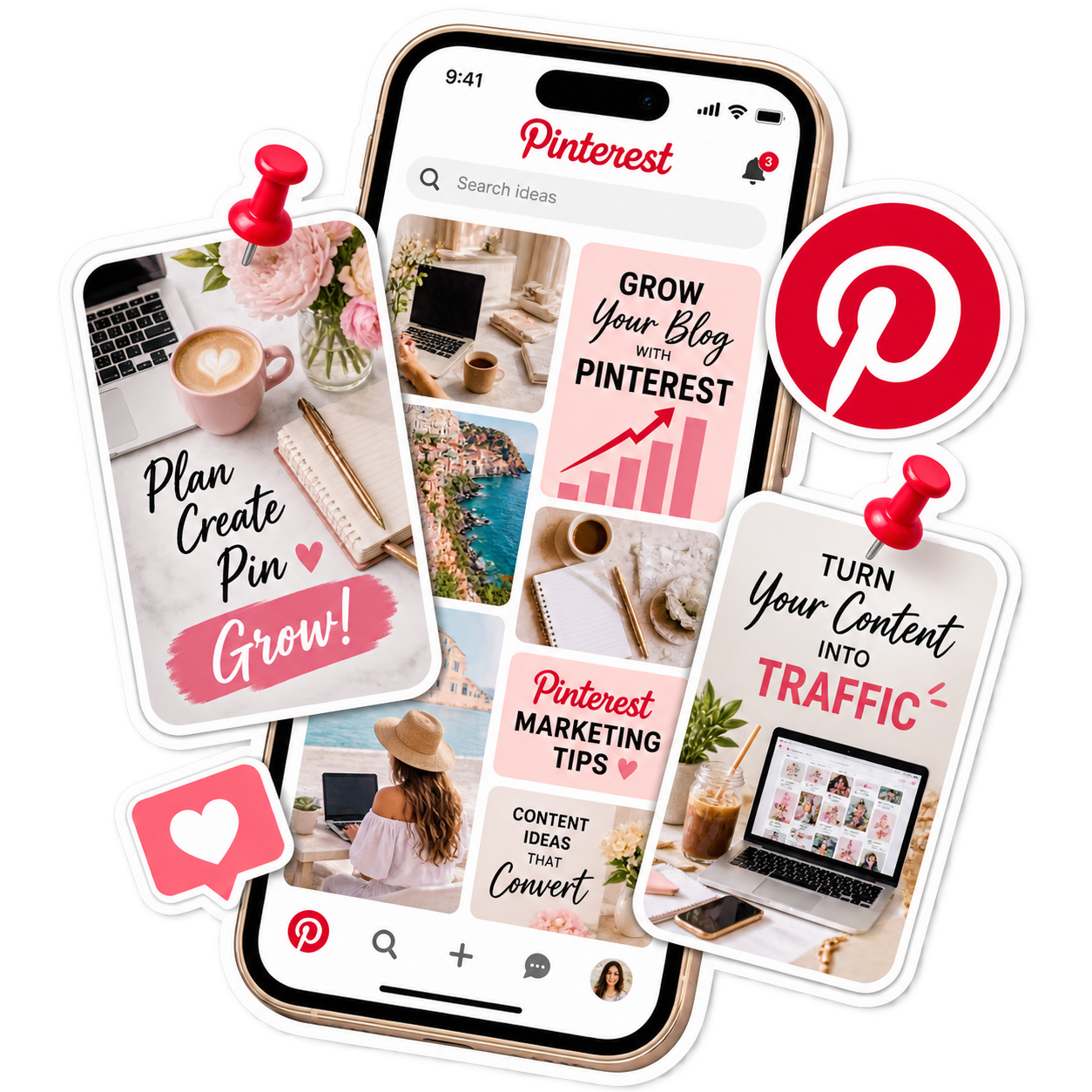 Geld mit Pinterest verdienen mit der PIN & SALES Formula