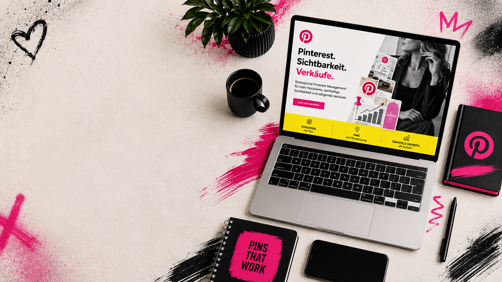 Pinterest Management von Feminin Erfolgreich