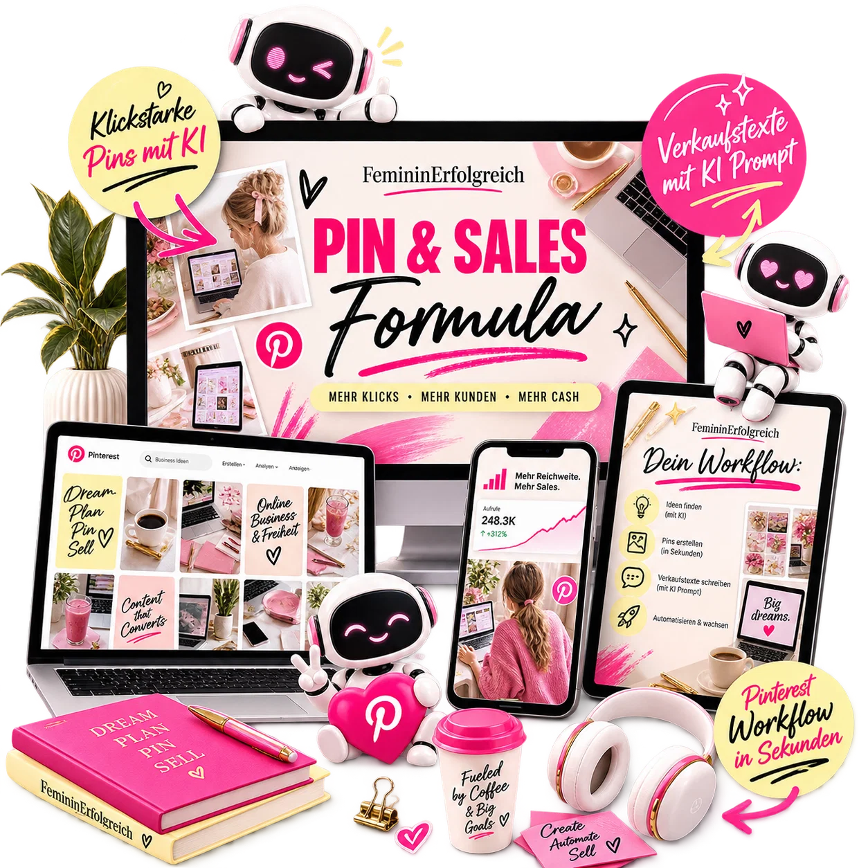 PIN & SALES Formula Kurs um Geld mit Pinterest zu verdienen