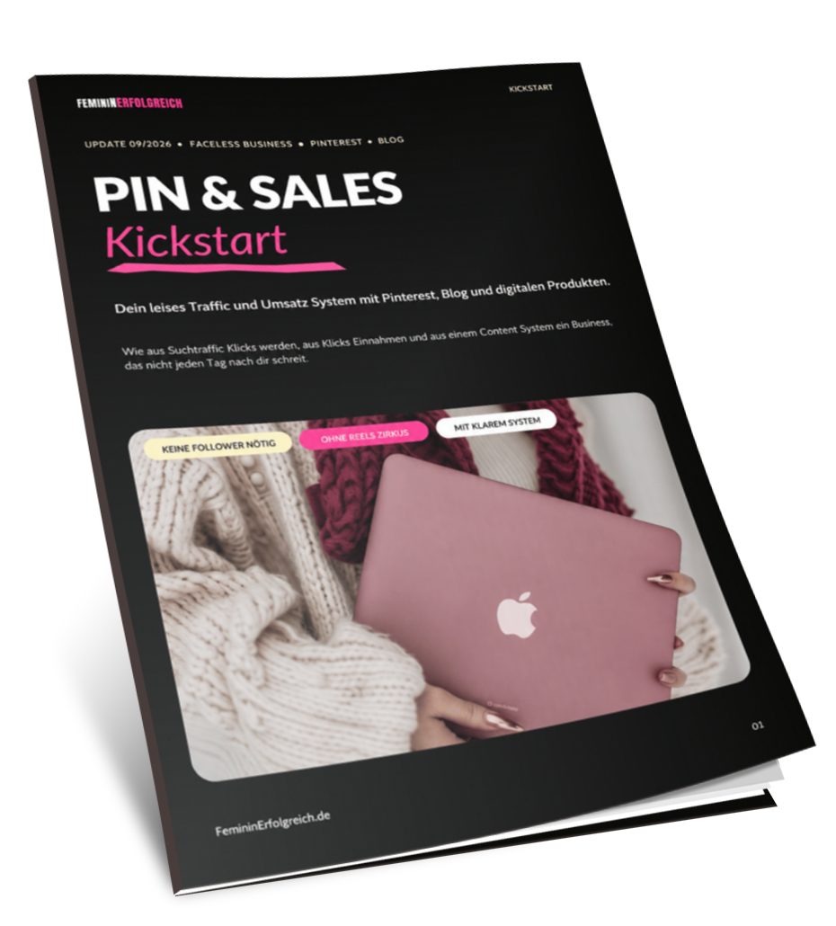 PIN und SALES Kickstart Pinterest Freebie